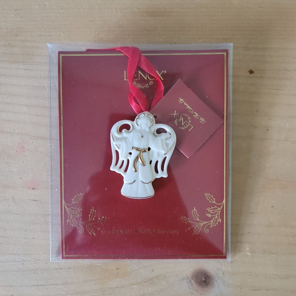Lenox Angel Charm Pin/Pendant Gift/Hostess Idea - Handcrafted & Elegant‎ - Picture 9 of 9